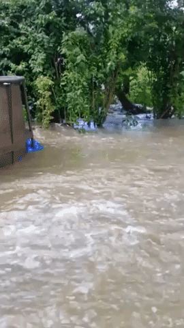 Flooding in Southeast Pennsylvania 'Turns Backyard Into River'