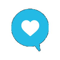 Heart Bubble Sticker by Marco Polo App