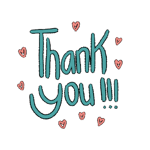 Thanks Thank You Sticker