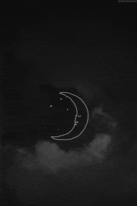 moon draw GIF