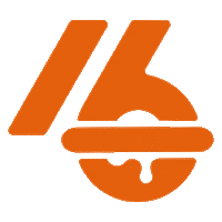 American Burger Sticker by v3raw