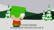 kyle broflovski singing GIF by South Park 