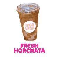 Vegan Horchata Sticker by Cocobella Creamery