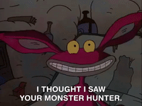 aaahh real monsters nicksplat GIF