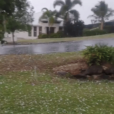 Hail Hits Southeast Queensland Amid 'Life-Threatening' Storm Warnings