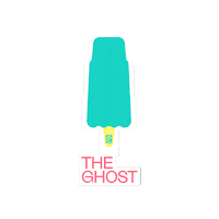 Ghost Popsicle Sticker by re—inc