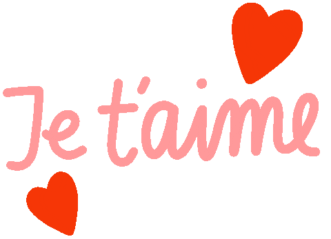 France Love Sticker by Bodil Jane