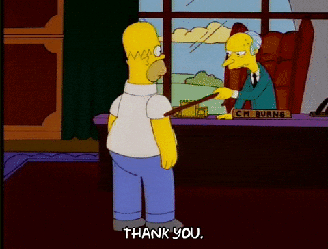 Episode 7 Thank You GIF by The Simpsons