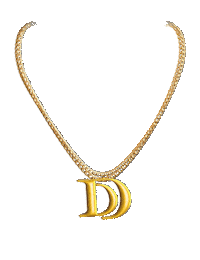 Gold Miami Sticker by Demesmin and  Dover