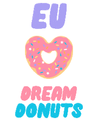 dreamdonuts dream natal dd donuts Sticker