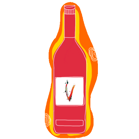 VentisqueroWines giphyupload happy friends cheers Sticker