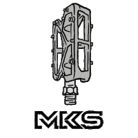 mkspedal mks bikepedal bicyclepedal 三ヶ島製作所 Sticker