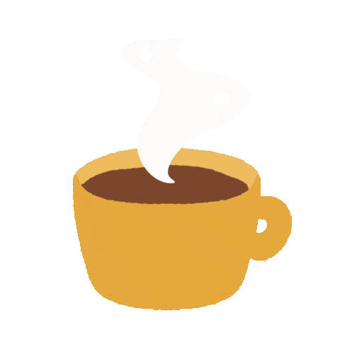 Good Morning Coffee Sticker