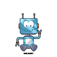 Robot Character Sticker by VeeFriends