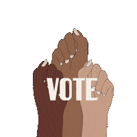 Black Lives Matter Vote Sticker