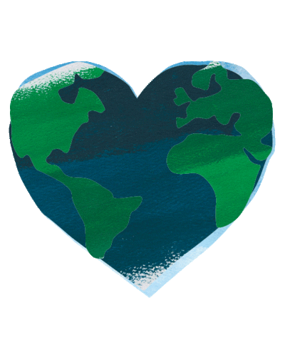 World Earth Sticker by Yeo Valley