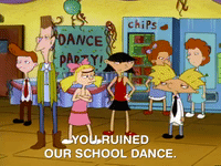 hey arnold nicksplat GIF