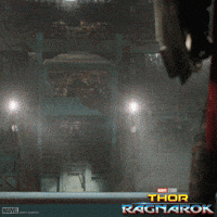 Nervous Thor Ragnarok GIF by Marvel Studios