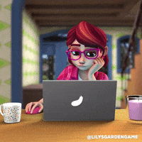 Laptop Lilys Garden GIF by Tactile Games