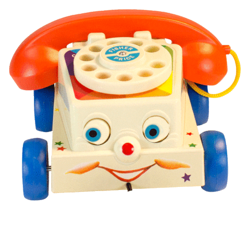 Call Me Vintage Sticker by Natalia Rocafuerte