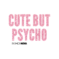 Pink Glitter Sticker by Fashion Nova