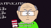 angry mr. herbert garrison GIF by South Park 