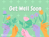 Kudoboard healing feel better get well soon get well GIF