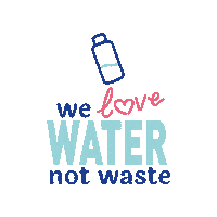 eaudeparis water paris waste edp Sticker