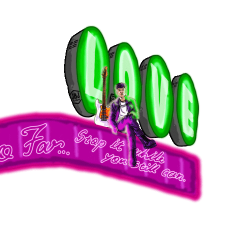 Guitar Love Sticker by Warner Music Taiwan