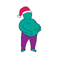 Animation Christmas Sticker by mattjohnstone