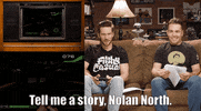 RETROREPLAY nolan north troy baker retro replay tell me a story GIF