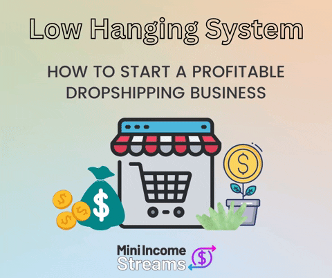ecomnew giphygifmaker low hanging system low hanging system review mini income streams GIF