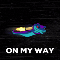Coming On My Way GIF by snek
