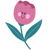 Flower Fleur Sticker