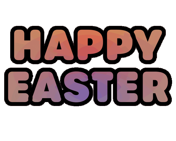 Easter Sunday Spring Sticker