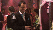 Party Wedding GIF by Hollyoaks