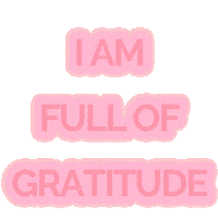 Gratitude Thank You Sticker by LovEvolution