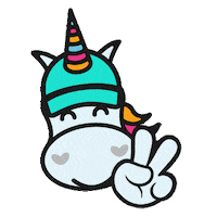 Unicorn Food Delivery Sticker by PICK•A•ROO