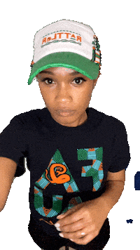 Black Girl Famu Sticker by HonestyB
