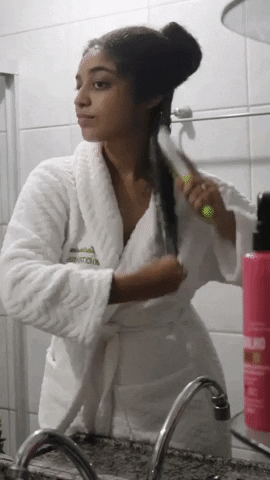 TIPO4 giphygifmaker hair cabelo crespo GIF