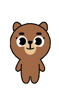 sulatniyela kpop cartoon bear bang Sticker