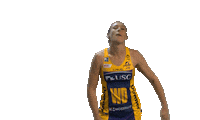 Netball Sclightning Sticker by Sunshine Coast Lightning