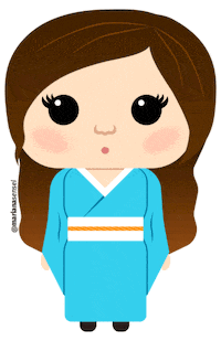 Japan No Sticker by Mariana Sensei