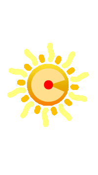 Clipetube sol lua furacao proibido Sticker