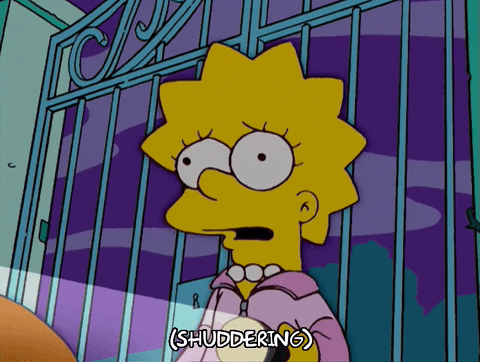 Scared Lisa Simpson GIF by The Simpsons