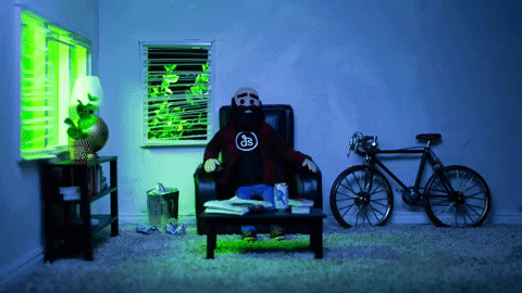 watching tv GIF by dschwen