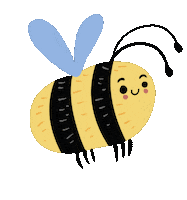 Bee Sticker by TOrZoNBorZ
