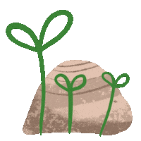 Flower Leaf Sticker by TOrZoNBorZ