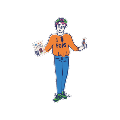 Workisfun Sticker by King of Pops
