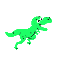 Dinosaur Dino Sticker